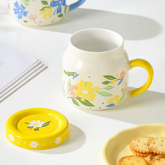 Floral Ceramic Mug