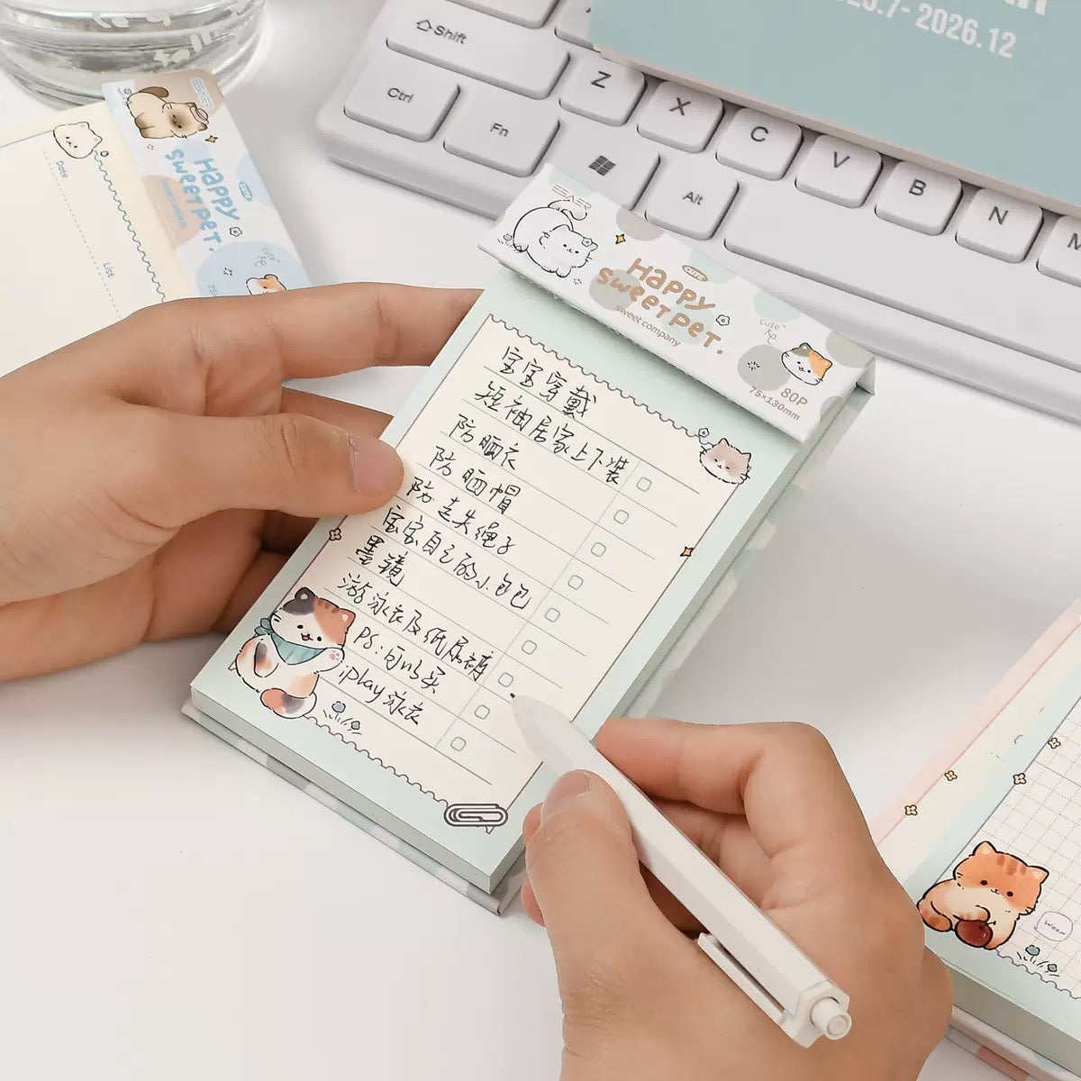 Kitty Memo Pad