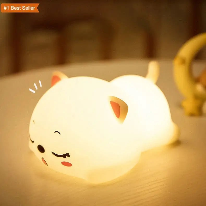 Cat Silicone Lamp