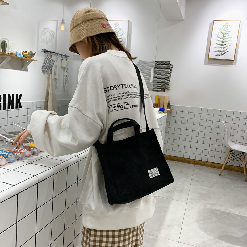 Corduroy Sling Bag