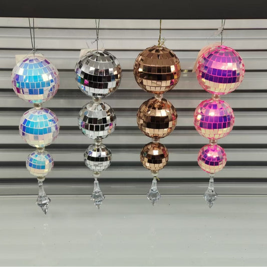 Christmas Deco Disco Pendants
