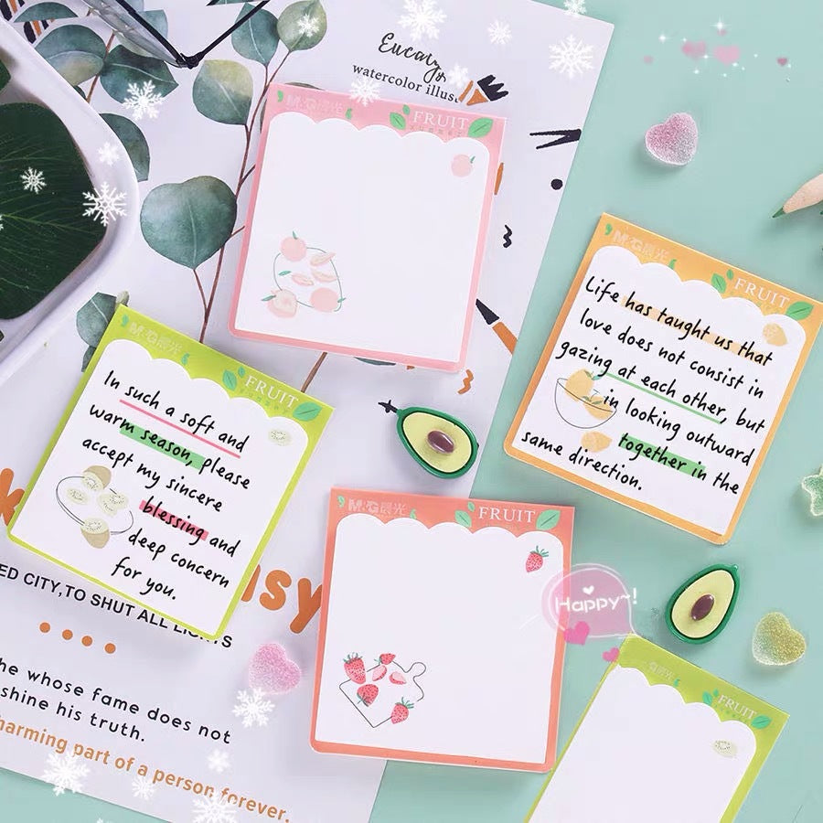Summer Fruit Sticky Note – diecutsmart