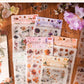 Butter Sheet Journal Stickers (6pcs Set)