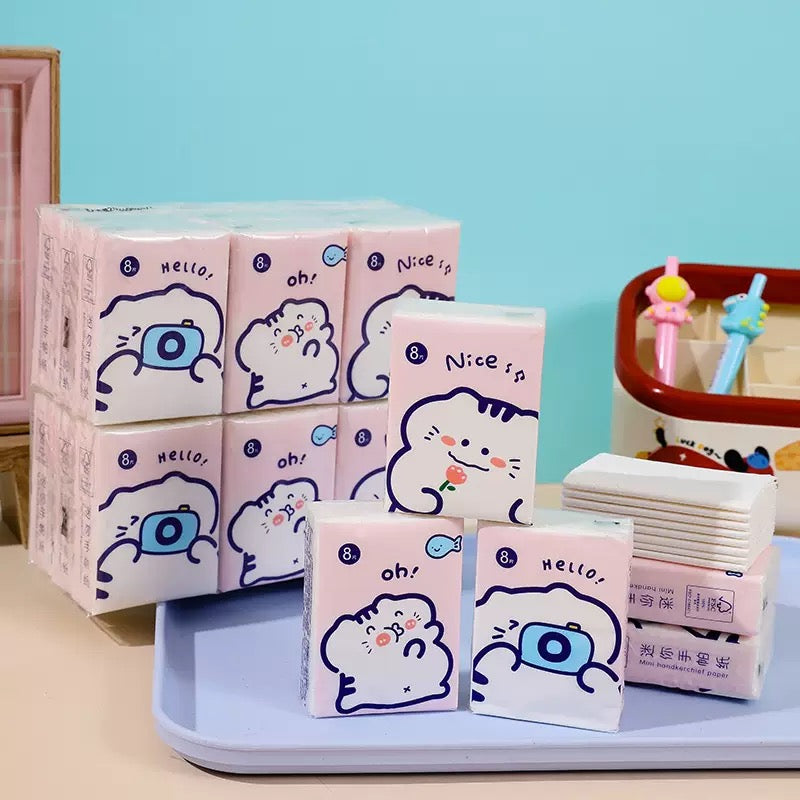 Kitty Cloud Mini Tissue Pack