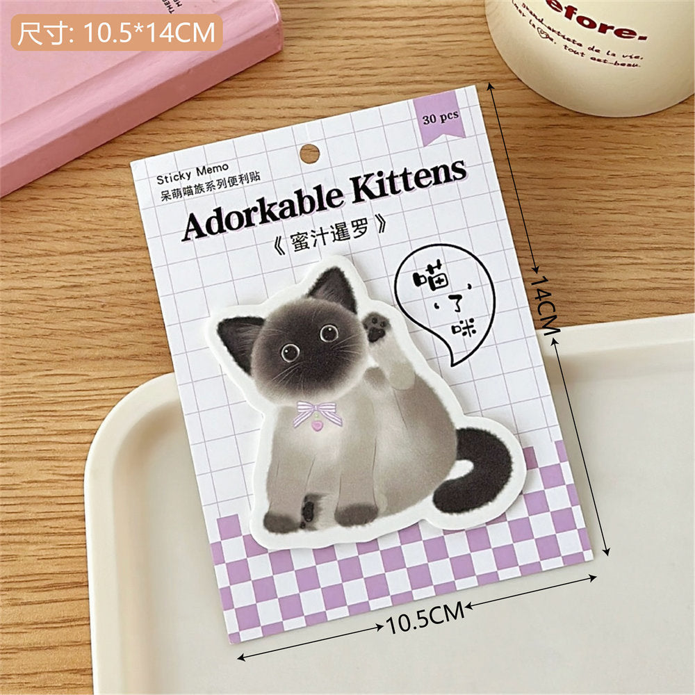 Kitty Sticky Note