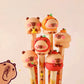 Capybara Pencil and Eraser (6 pencil and 6 eraser)