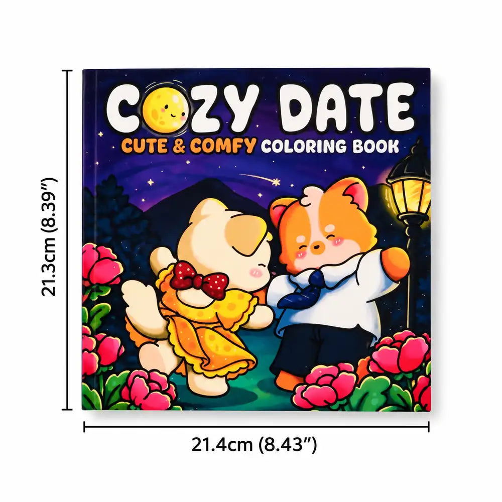 Cozy Date Coloring Book