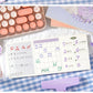 Kawaii Wooden Alphabet Stamp