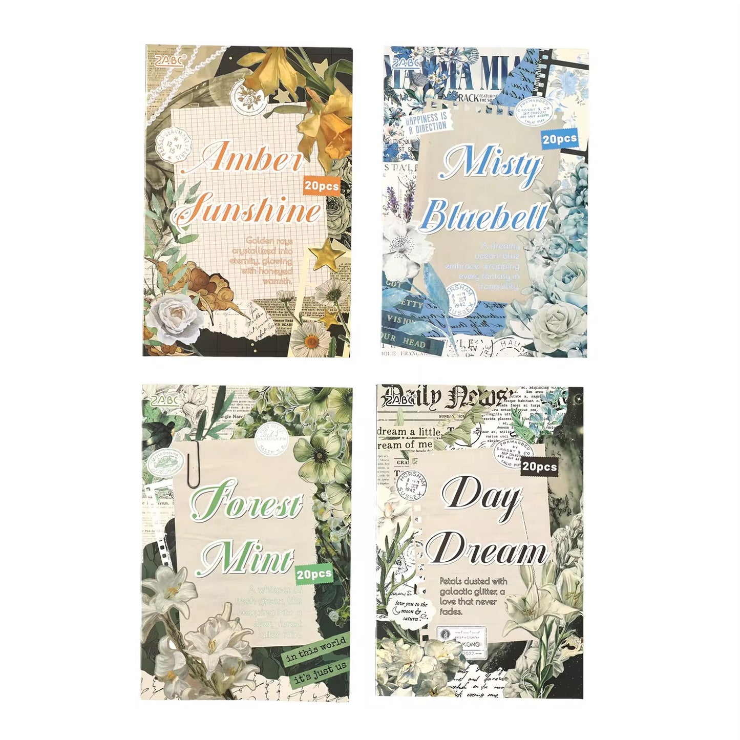 Garden Series Journaling Sticker Book