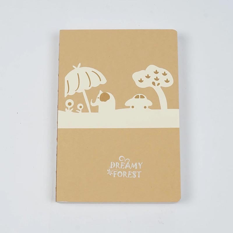 Dreamy Forest Kraft Binding Notebook
