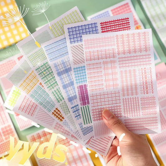 Washi Stripes Journaling Sticker Set