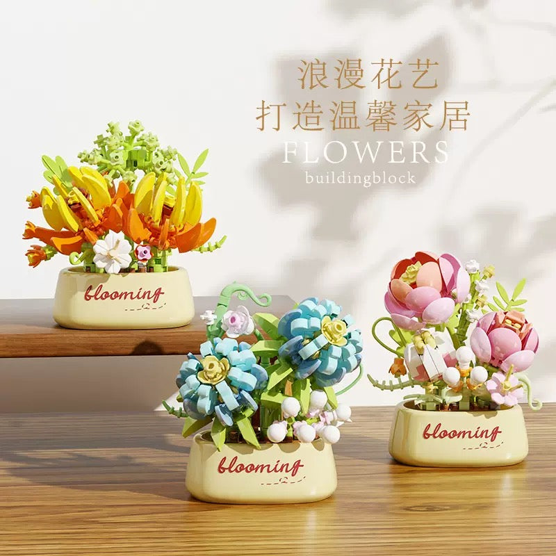 Floral Lego Set