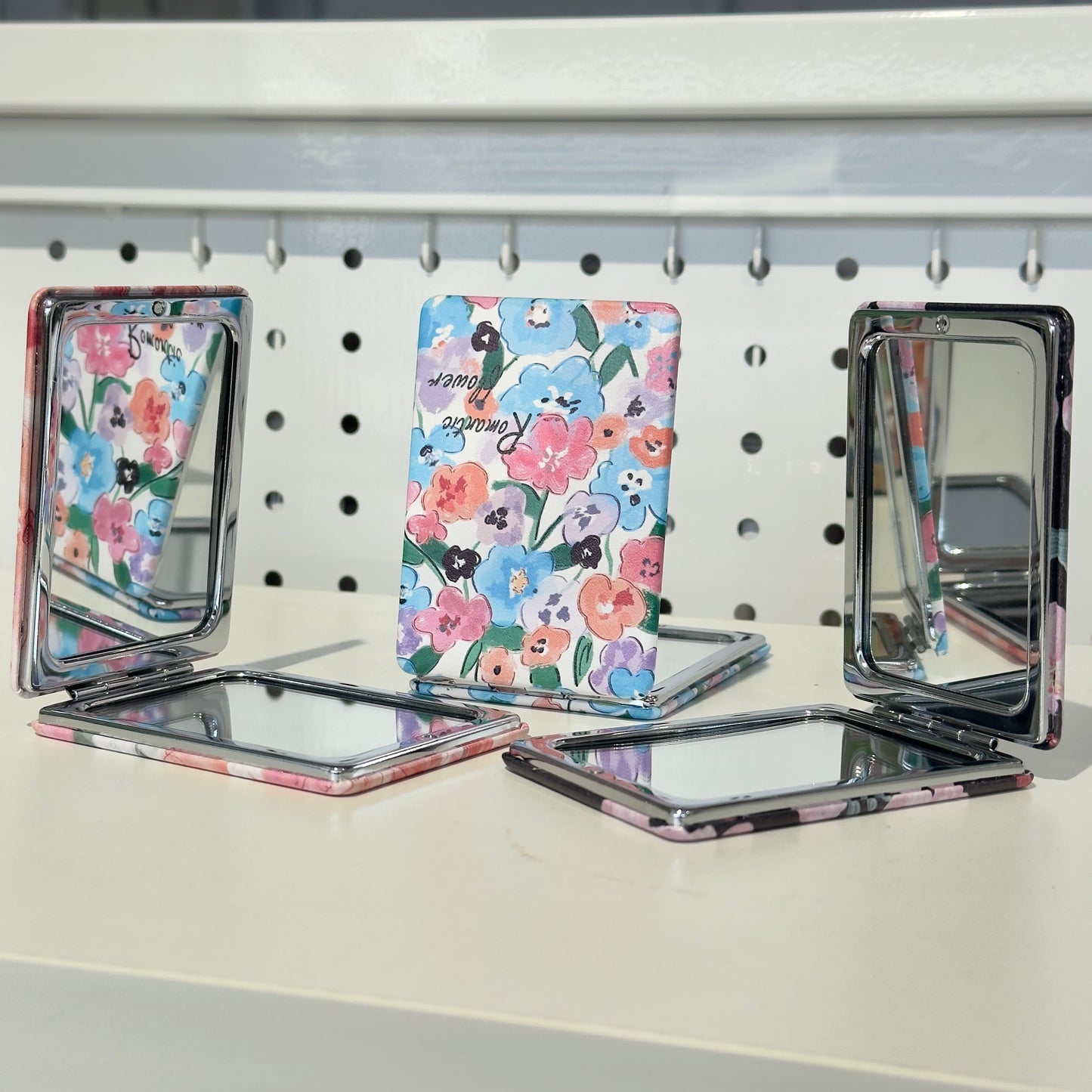 Floral Pocket Mirror