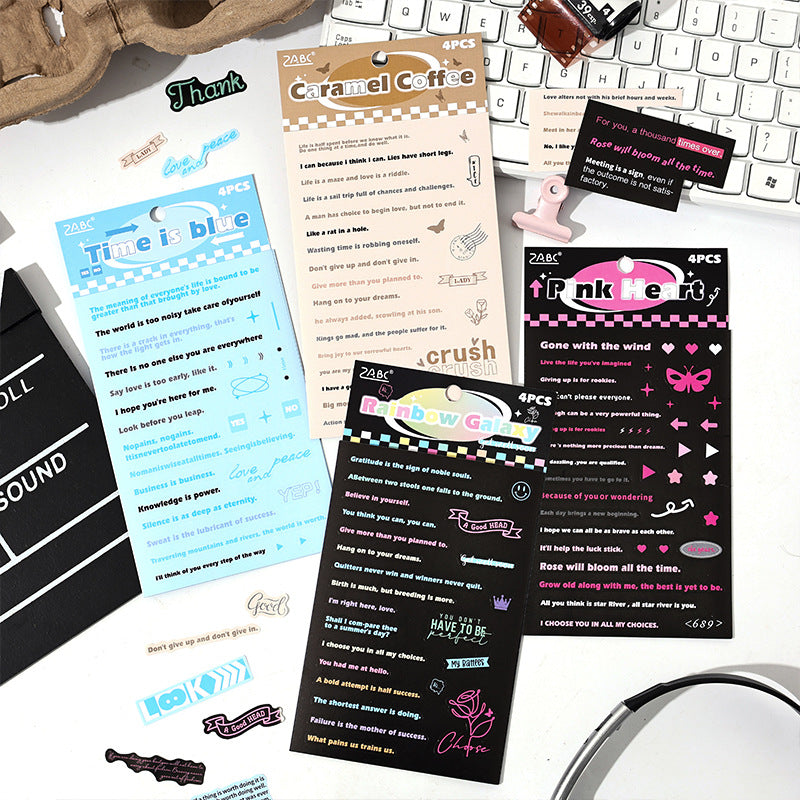 Journaling Qoute Stickers