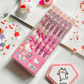 Hello Kitty Click Pen Set (12pcs)