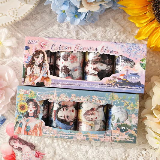 Soft Petal Memories Washitape Set