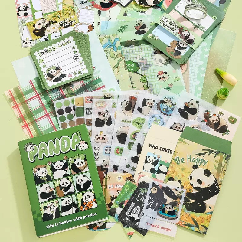 Bamboo Panda Journaling Kit
