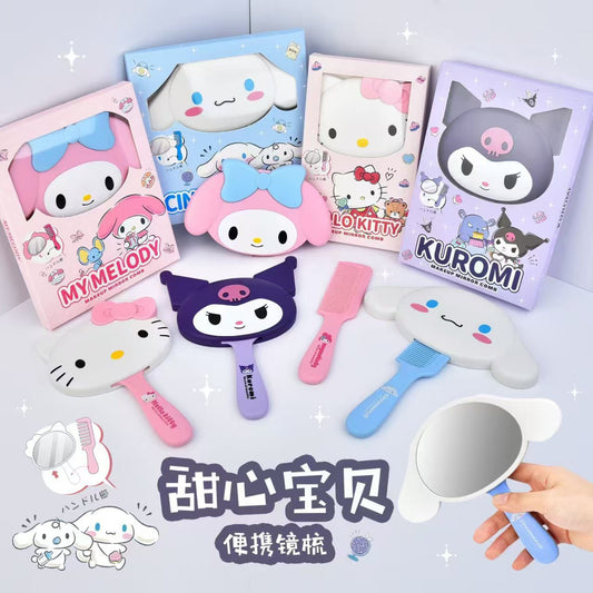 Sanrio Comb With Mirror