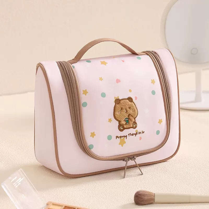 Capybara Cosmetic Bag