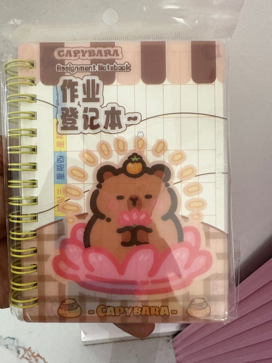 Capybara Spiral Diary