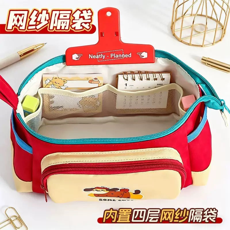 Kawaii Large Capacity Pencil Case
