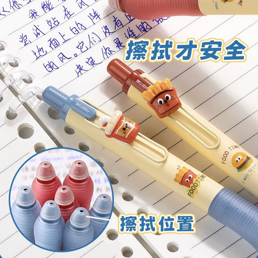 Burger Shop Theme 4pcs Pen Pack