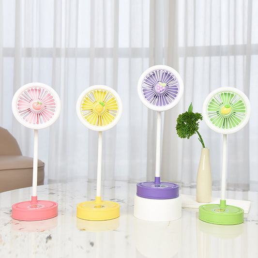 Fruit Desk Fan with Lamp