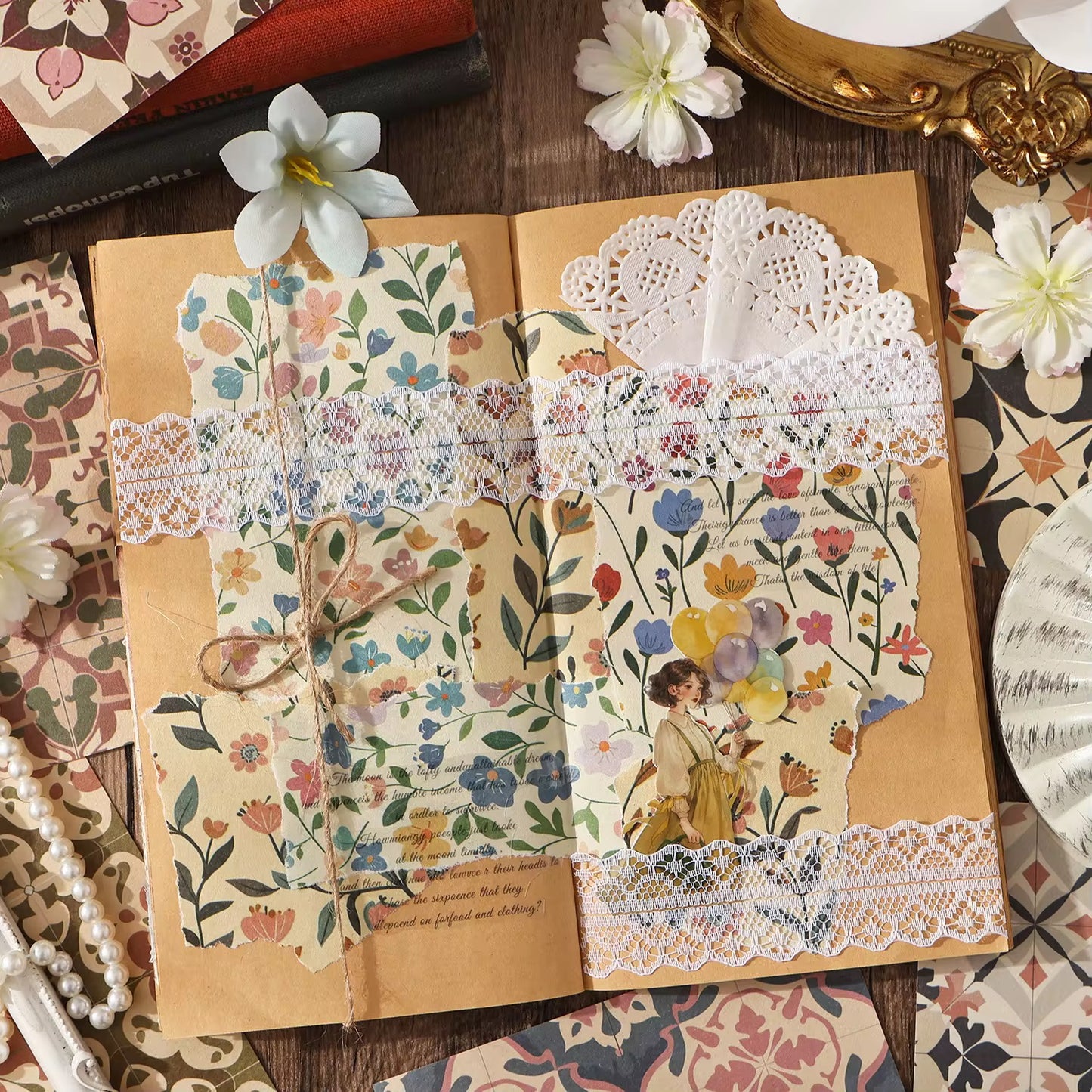 Mini Scrapbook Paper Set