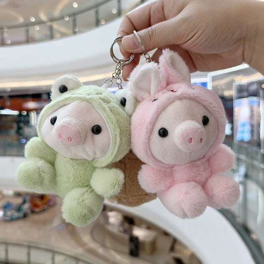 Piggy Plush Keychains