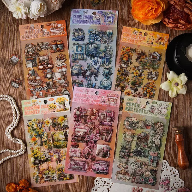 Vintage Season Sticker Pack
