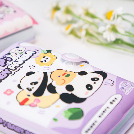 Panda Mini Puffy Diary