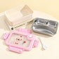 Pastel Bear Bento Box