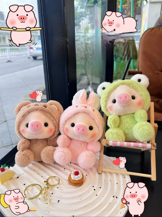 Piggy Plush Keychains