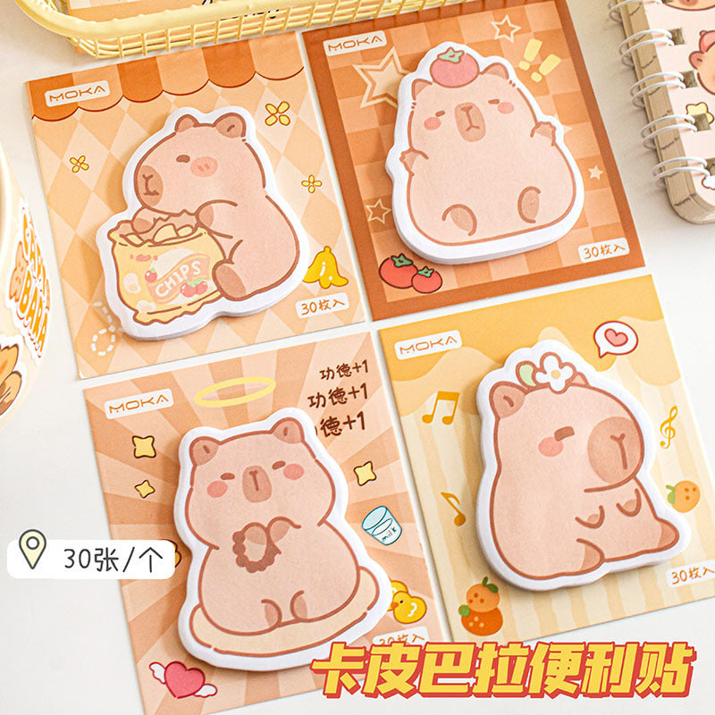 Capybara Peel Off Sticky Note