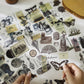 Brilliant Elegy Series Journal Sticker Book