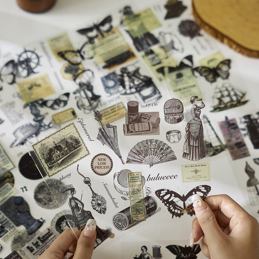 Brilliant Elegy Series Journal Sticker Book