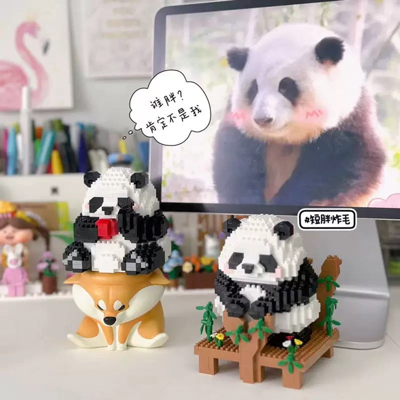 Panda Lego Blocks