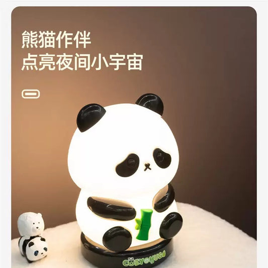 Panda & Capybara Night Lamp