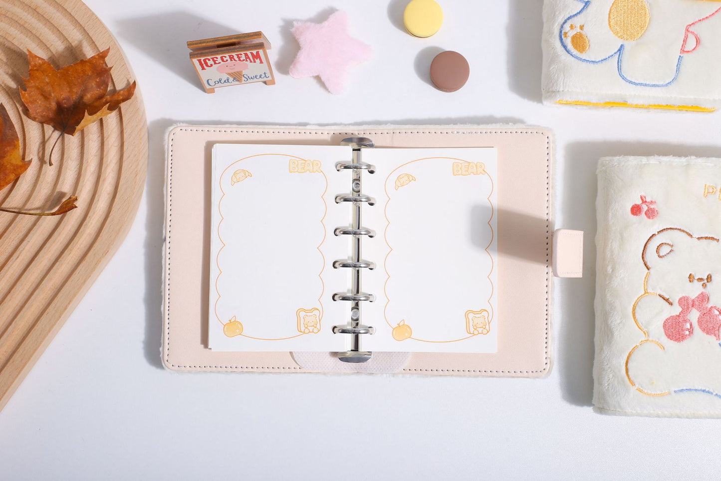 Plush Bear Journaling Diary