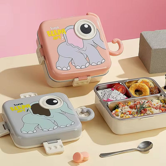 Elephant Jumbo Stainless Steel Lunch Box