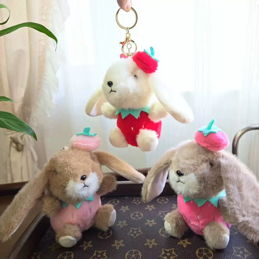 Berry Bunny Keychain