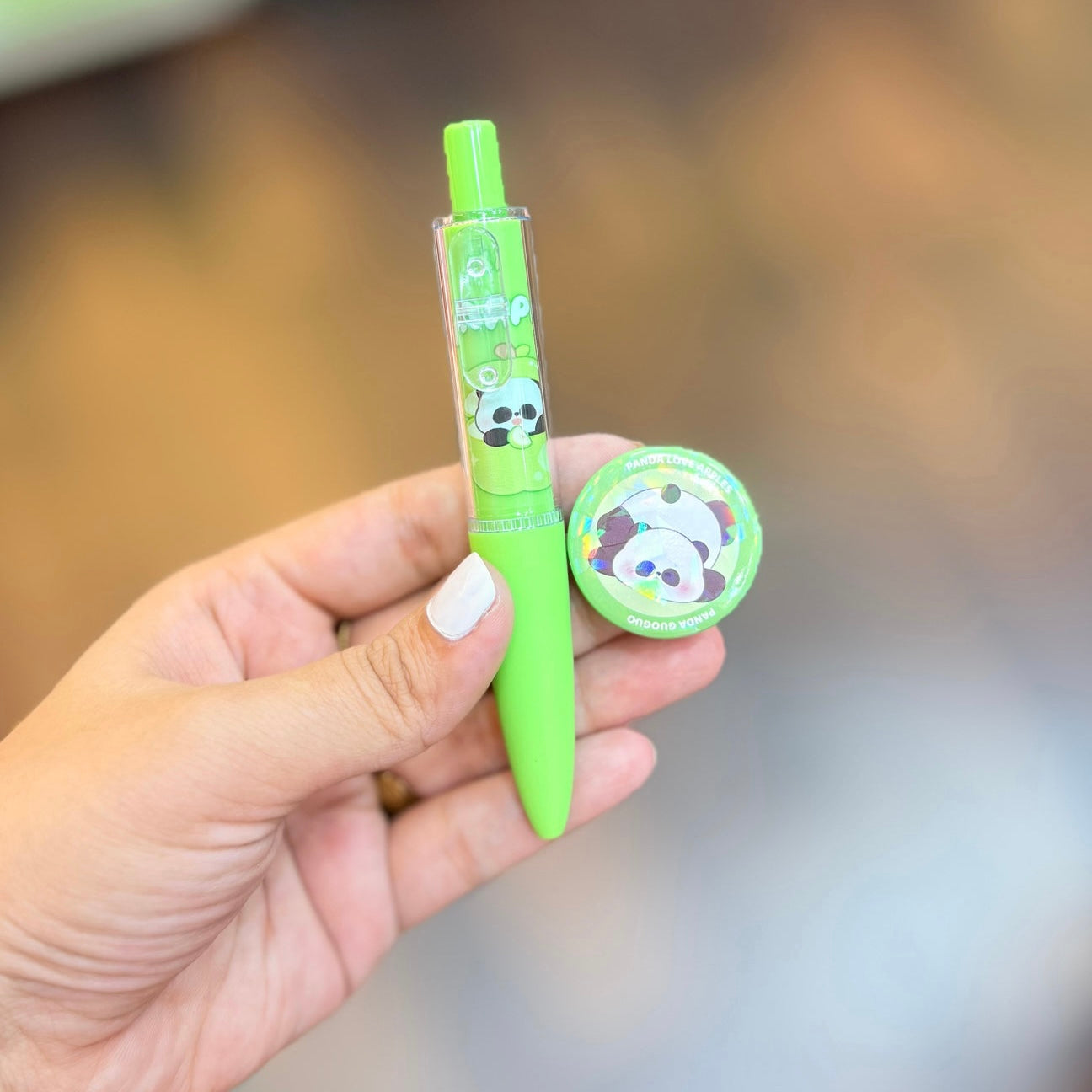 Panda Pen With Pin