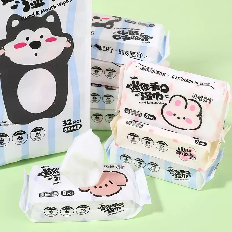Cute Puppy Wet Tissue
