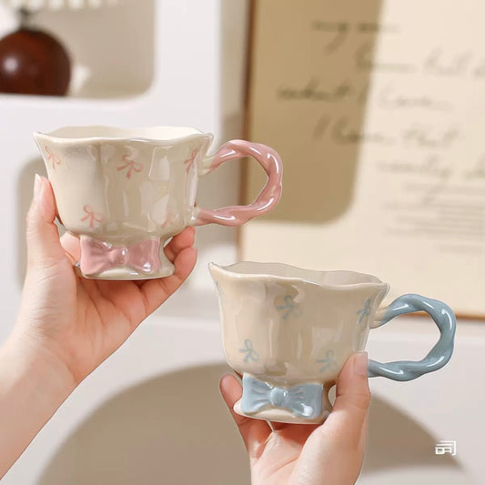 Bow Ceramic Mug
