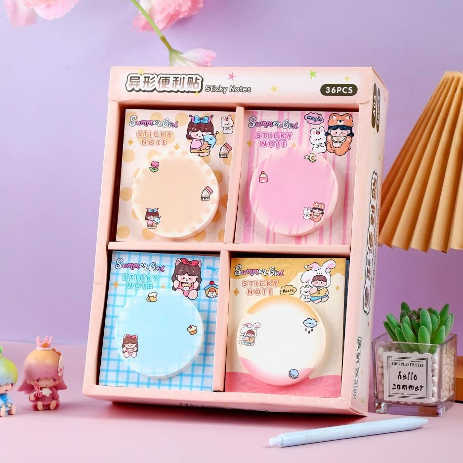 Girly Sticky Note