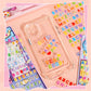 Kawaii Alphabet Puffy Sticker Set
