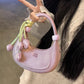 Tulip Solid Box Shoulder Bag