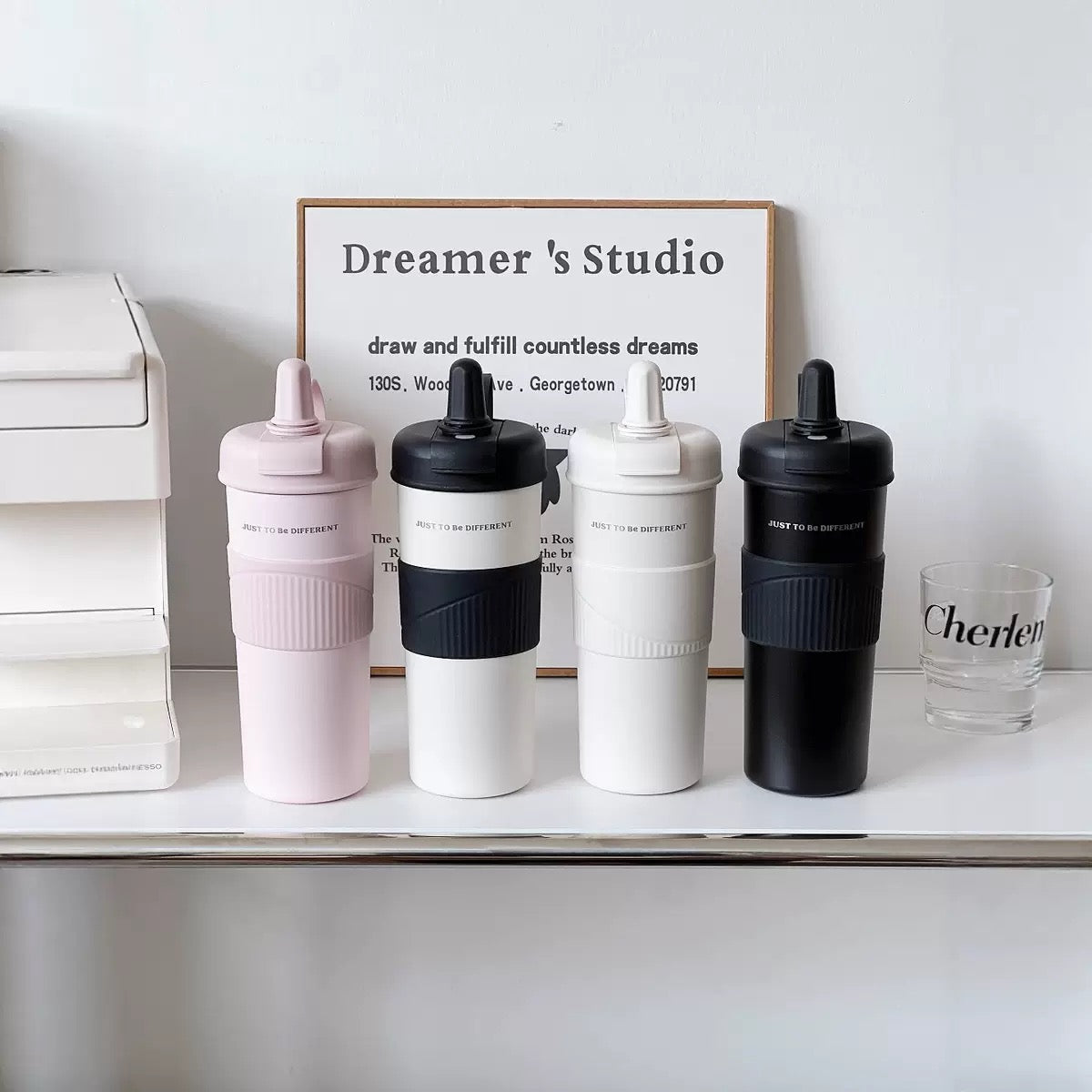 Minimalist Dual-Drink Tumbler