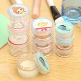 Mini Travel Empty Container With Spoon 2pcs Set