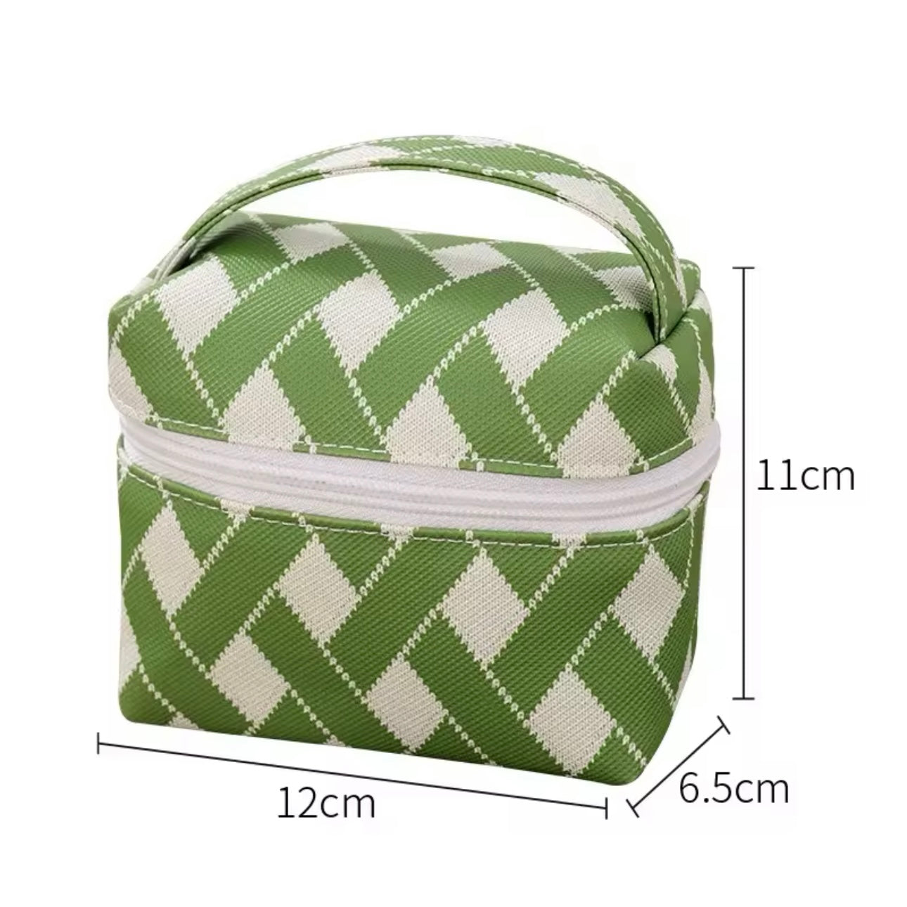 Preppy Style Mini Makeup Storage Bag